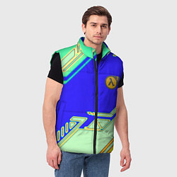 Мужской жилет Half life sport game, цвет: 3D-черный — фото 2