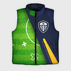 Мужской жилет Leeds United football field, цвет: 3D-черный