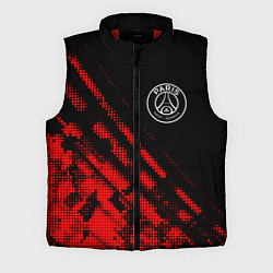 Мужской жилет PSG sport grunge, цвет: 3D-красный