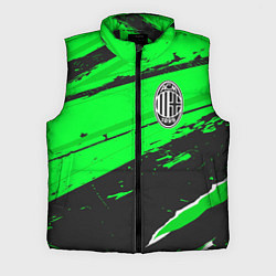 Мужской жилет AC Milan sport green, цвет: 3D-черный
