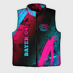 Мужской жилет Bayer 04 - neon gradient вертикально
