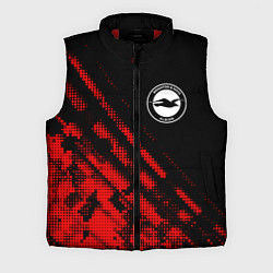 Мужской жилет Brighton sport grunge, цвет: 3D-красный