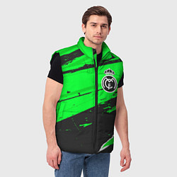 Мужской жилет Real Madrid sport green, цвет: 3D-черный — фото 2