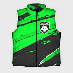Мужской жилет AEK Athens sport green, цвет: 3D-черный