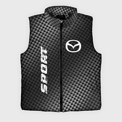 Мужской жилет Mazda sport carbon, цвет: 3D-черный
