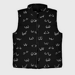 Мужской жилет Мультяшные груди