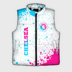 Мужской жилет Chelsea neon gradient style вертикально