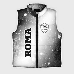 Мужской жилет Roma sport на светлом фоне вертикально, цвет: 3D-черный