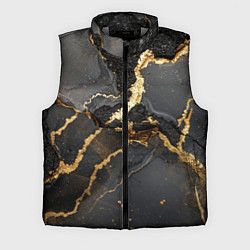 Мужской жилет Золото и черный агат, цвет: 3D-светло-серый