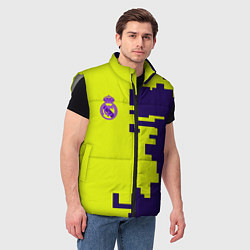 Мужской жилет Barcelona fc sport club, цвет: 3D-светло-серый — фото 2