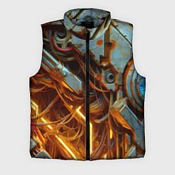 Мужской жилет Cyber armor - ai art, цвет: 3D-светло-серый
