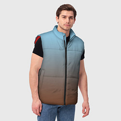 Мужской жилет Текстура градиент, цвет: 3D-красный — фото 2