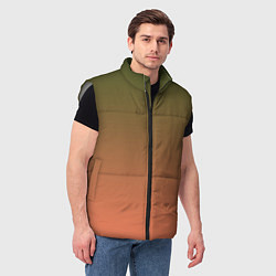 Мужской жилет Абстрактный градиент, цвет: 3D-светло-серый — фото 2