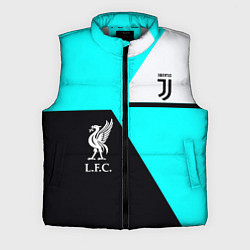 Мужской жилет Juventus x Liverpool geometry