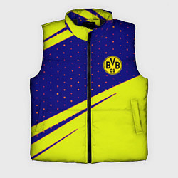 Мужской жилет Borussia logo geometry, цвет: 3D-черный