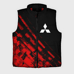 Мужской жилет Mitsubishi sport grunge, цвет: 3D-красный