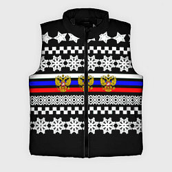 Мужской жилет Rusiia winter pattern