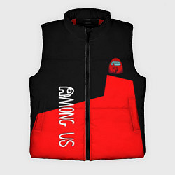 Мужской жилет Амонг ас геометрия красный, цвет: 3D-красный