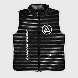 Мужской жилет Linkin Park metal rock lines, цвет: 3D-черный