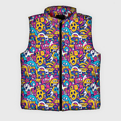 Мужской жилет Привидения весёлые, цвет: 3D-красный