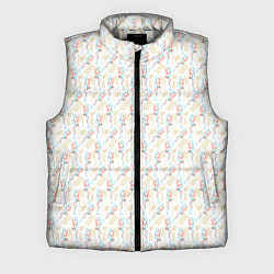 Мужской жилет Мужское и женское начало, цвет: 3D-светло-серый