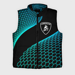 Мужской жилет Lamborghini electro hexagon, цвет: 3D-черный