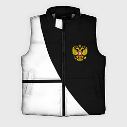 Мужской жилет Герб РФ текстура спорт