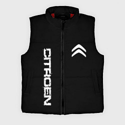 Мужской жилет Citroen logo white