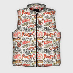 Мужской жилет Нецензурные слова