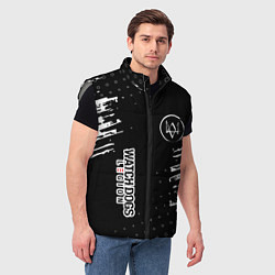 Мужской жилет Watch dogs краски, цвет: 3D-светло-серый — фото 2