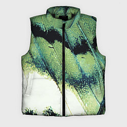 Мужской жилет Зелено-черные пятна на светлом