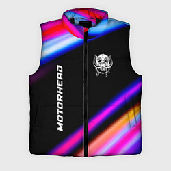 Мужской жилет Motorhead neon rock lights, цвет: 3D-черный