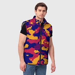 Мужской жилет Камуфляж армейский, цвет: 3D-светло-серый — фото 2