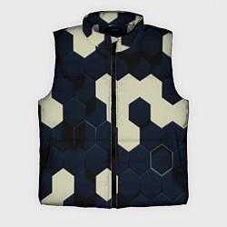 Мужской жилет Соты абстракция