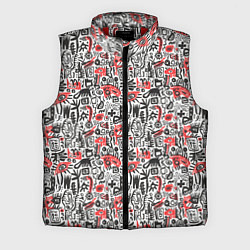 Мужской жилет Узоры абстрактные