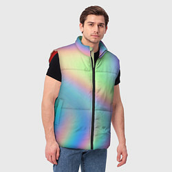 Мужской жилет Бензиновый градиент, цвет: 3D-красный — фото 2