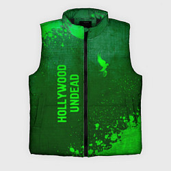Мужской жилет Hollywood Undead - green gradient вертикально