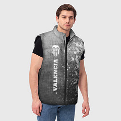 Мужской жилет Valencia - grey gradient по-вертикали, цвет: 3D-черный — фото 2