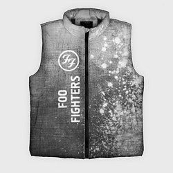 Мужской жилет Foo Fighters - grey gradient по-вертикали, цвет: 3D-черный