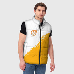 Мужской жилет Half life 3 краски, цвет: 3D-черный — фото 2