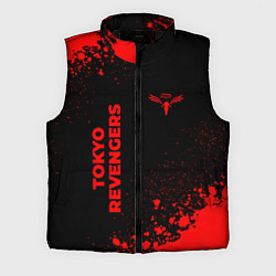 Мужской жилет Tokyo Revengers - red gradient вертикально, цвет: 3D-черный