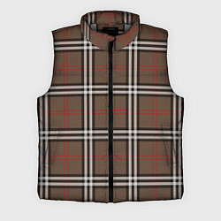Мужской жилет Стильная клетка - шотландка