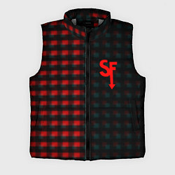 Мужской жилет Sally face текстура глитч