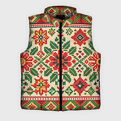 Мужской жилет Славянский узор и орнамент