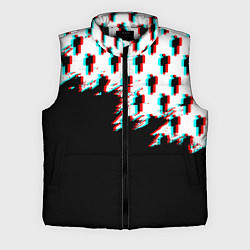 Мужской жилет Billie Eilish pattern glitch
