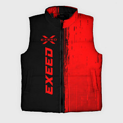 Мужской жилет Exeed - red gradient по-вертикали, цвет: 3D-черный