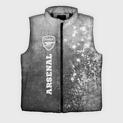 Мужской жилет Arsenal - grey gradient по-вертикали, цвет: 3D-черный