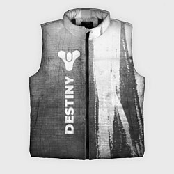 Мужской жилет Destiny - grey gradient по-вертикали, цвет: 3D-черный