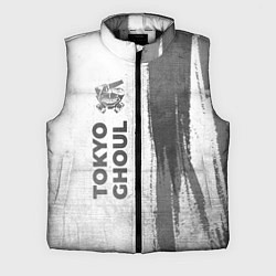 Мужской жилет Tokyo Ghoul - white gradient по-вертикали, цвет: 3D-черный
