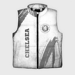 Мужской жилет Chelsea - white gradient вертикально, цвет: 3D-черный